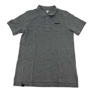 Bench | Men's Short Sleeve Polo Shirt | Grey | Medium